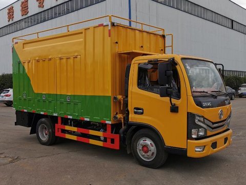 藍(lán)牌國(guó)六吸污凈化車_東風(fēng)小多利卡污水凈化車